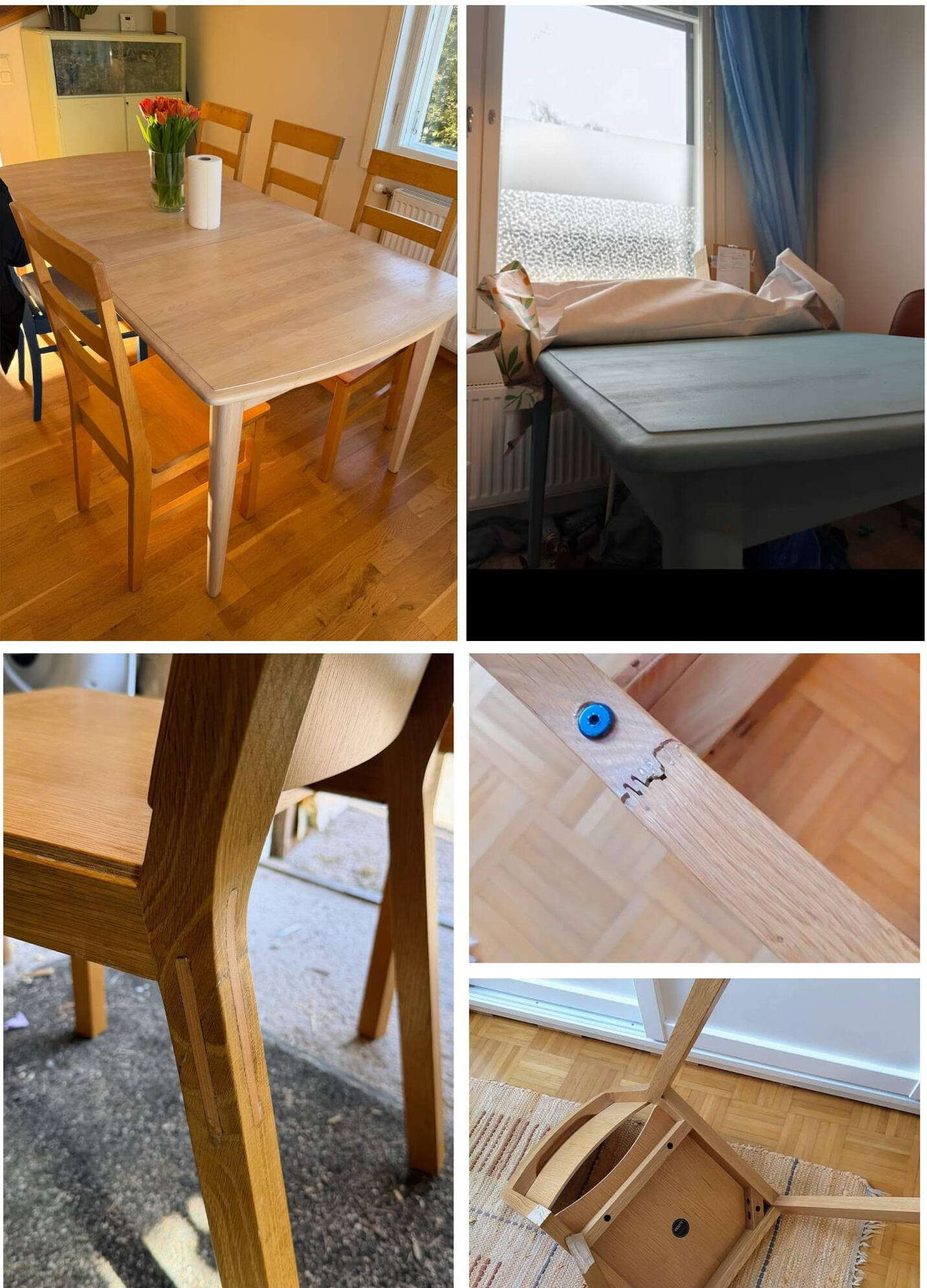 Katossa LED-valot Kodin epäsuora valaistus toteutettuna kattoon asennetuilla LED-nauhoilla ja spoteilla, siisti asennusjälki.